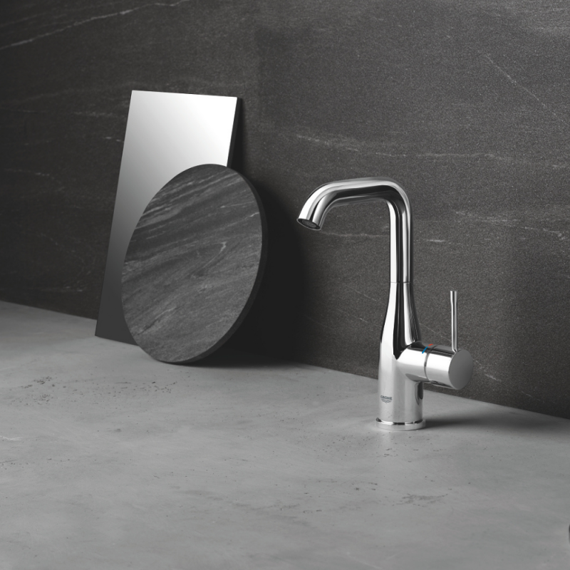 Robinet lavabo GROHE Essence L Chromé - 5