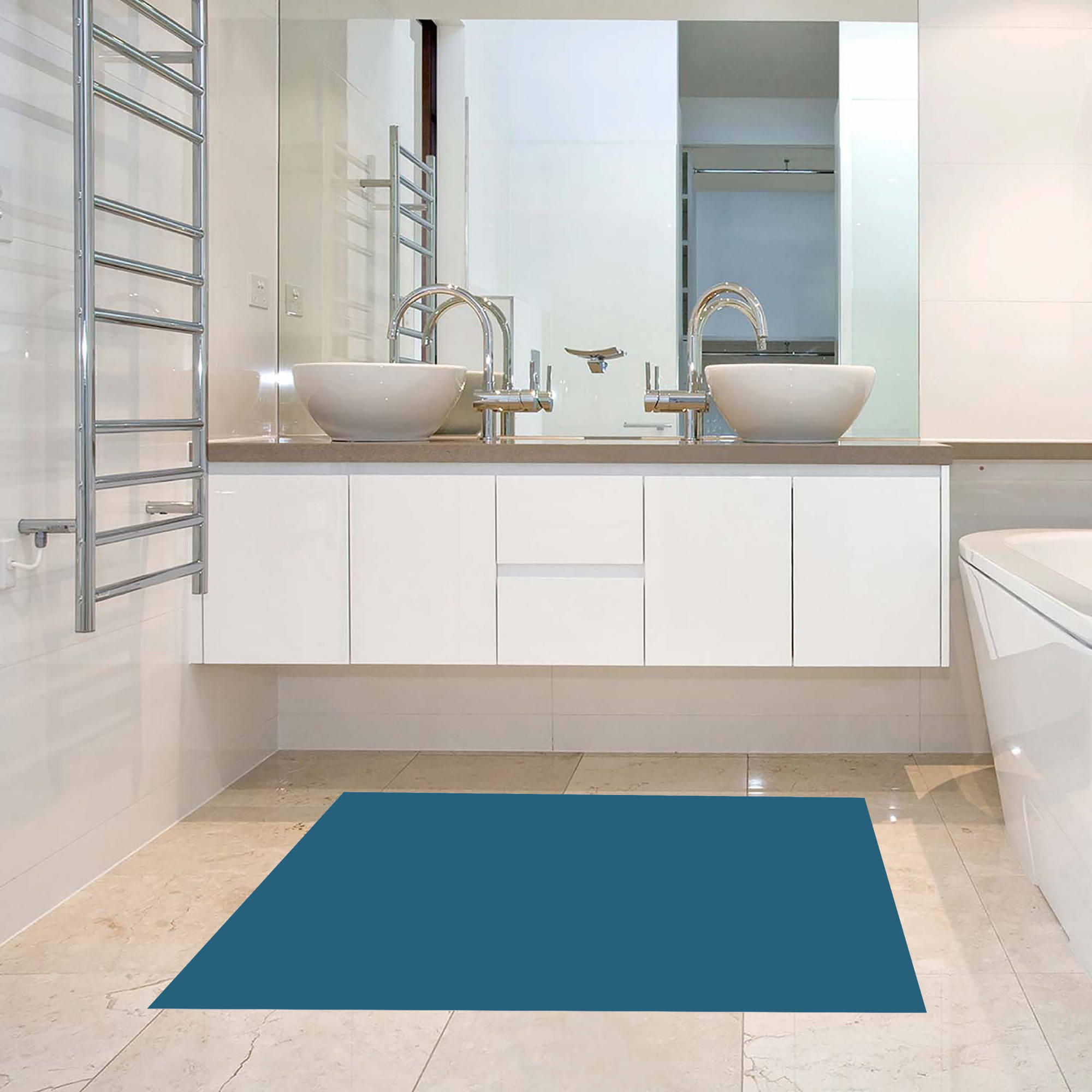 Tappetiko Passatoia Stampata - Antiscivolo, Lavabile, Per Cucina E Casa, Misura 52x90 Cm - Foto 9