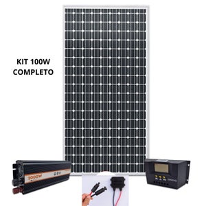 Kit Pannello Solare 30W 12V - Caricabatterie per Auto con Presa Accendisigari e Clip a Coccodrillo - Kit di Ricarica di Mantenimento Plug and Play per Camper