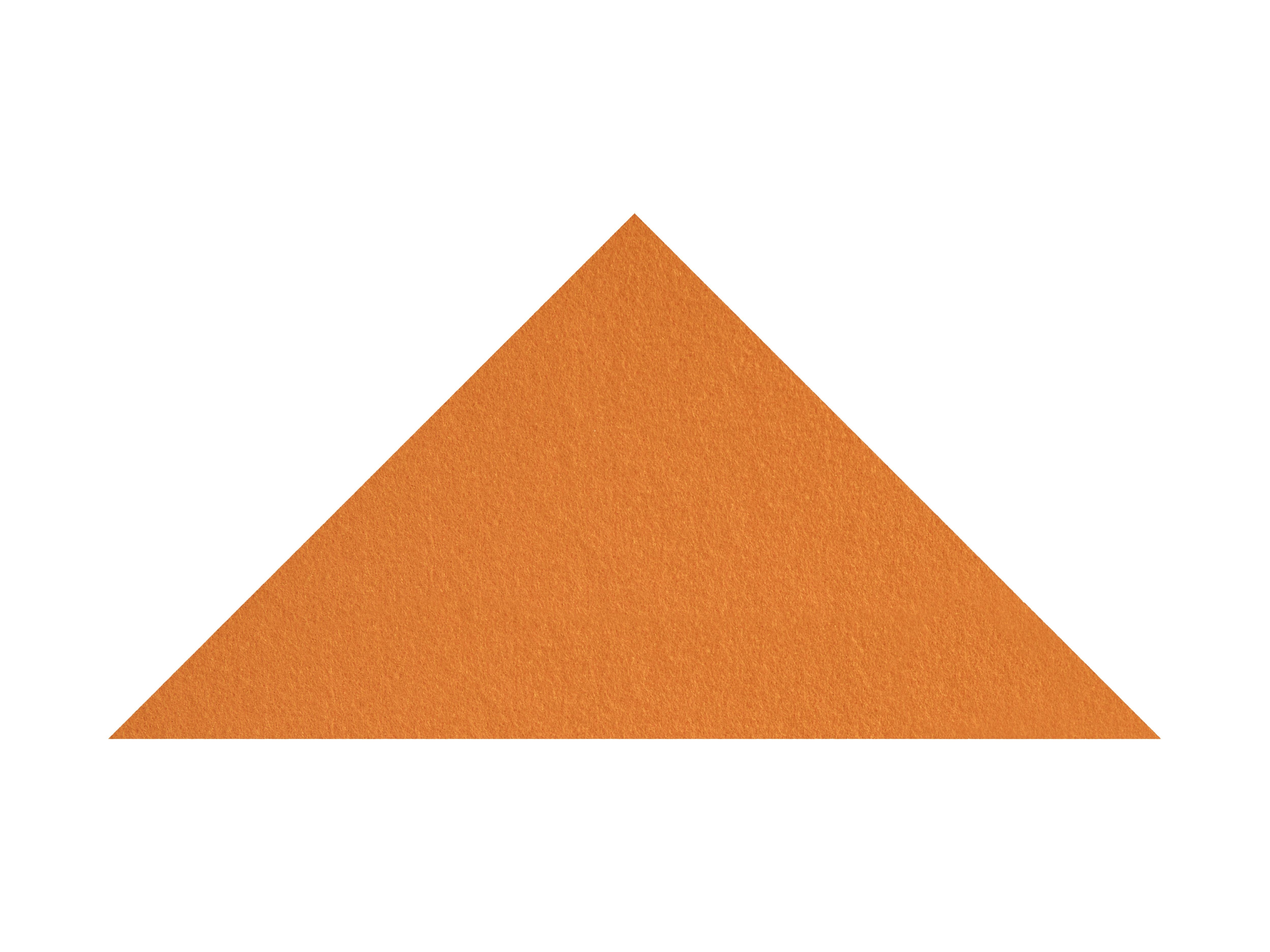 Element dekoracyjny filcowy Marbet Design FLATLINE 40 x40 cm Pomarańcz COL3004