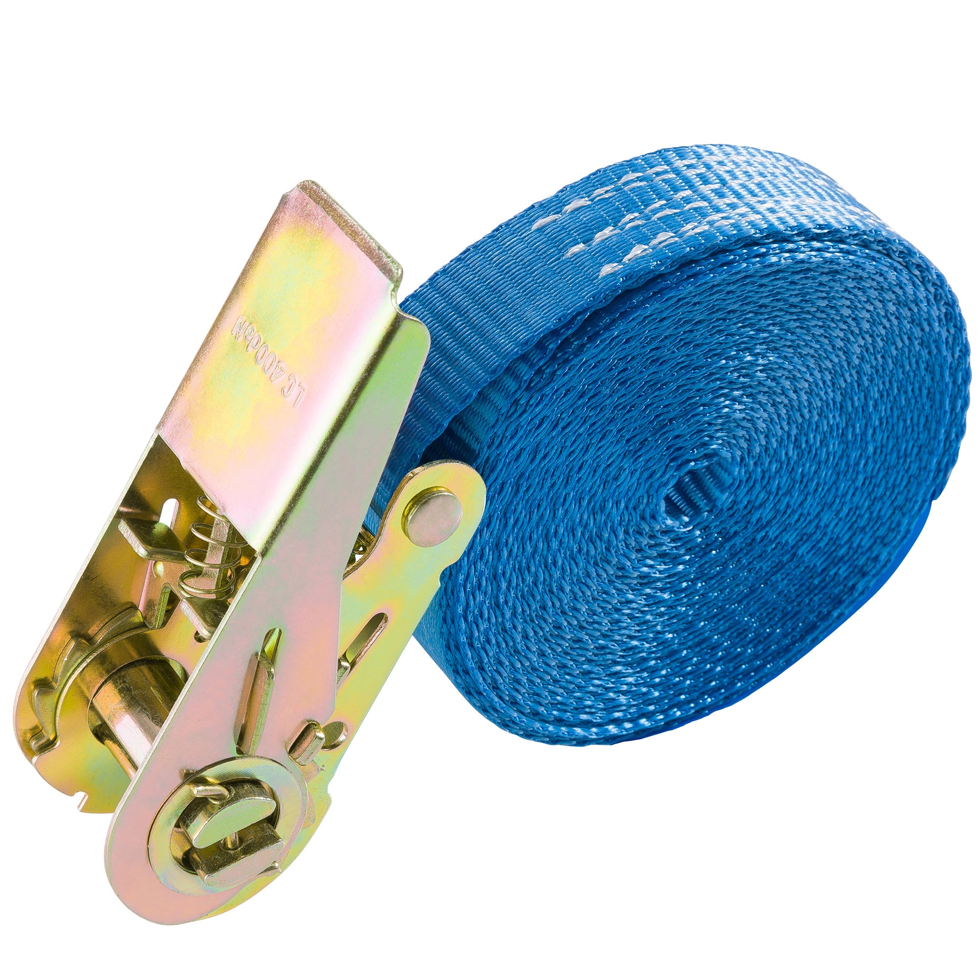 AREBOS 10 x Sangle d'Arrimage Sangle à Cliquet Sangles pour Transport Moto Camion Sangle Arrimage 4m x 25mm 800 daN en Une Partie - 6
