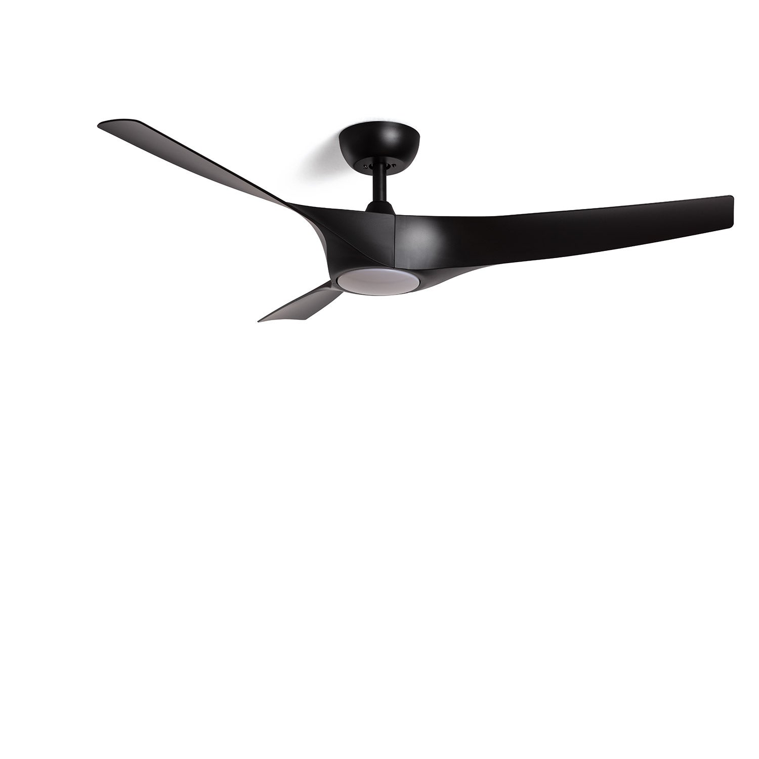 Ventilateur Plafond Bayu LED 122cm Noir Avec Télécommande Et Variateur