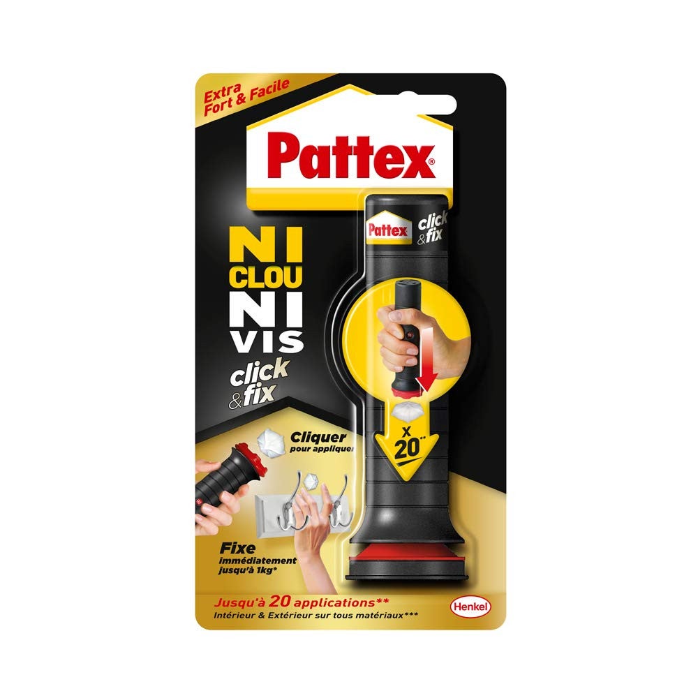 Glue Colle click & fix PATTEX, 20 doses - 3