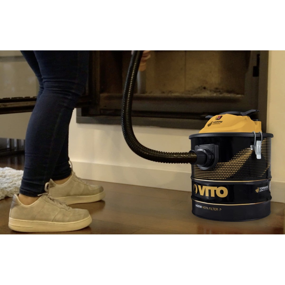 Aspirateur de cendres TORNADO 1400W 18L Filtre HEPA Fonction Souffleur VITO - 3