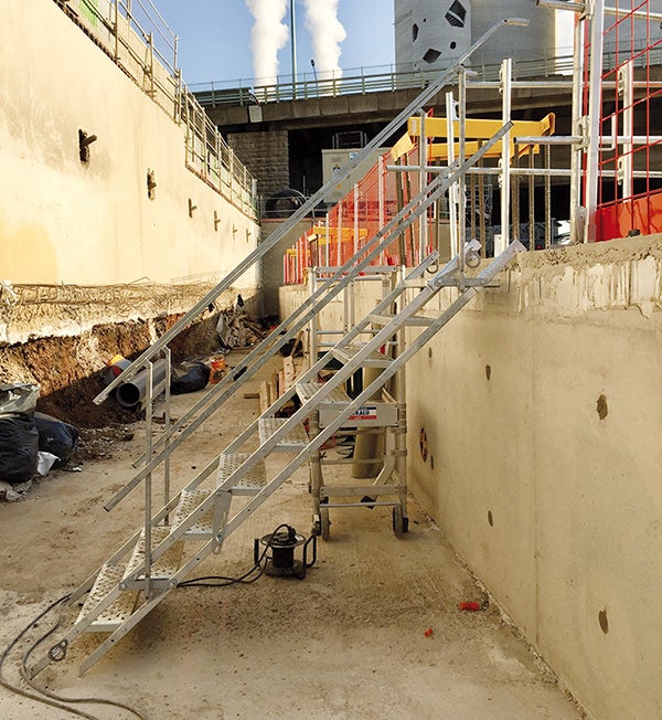 Escalier 9 marches - Hauteur à franchir max. 2.16m - SAFETY-STAIRS/9 - 4