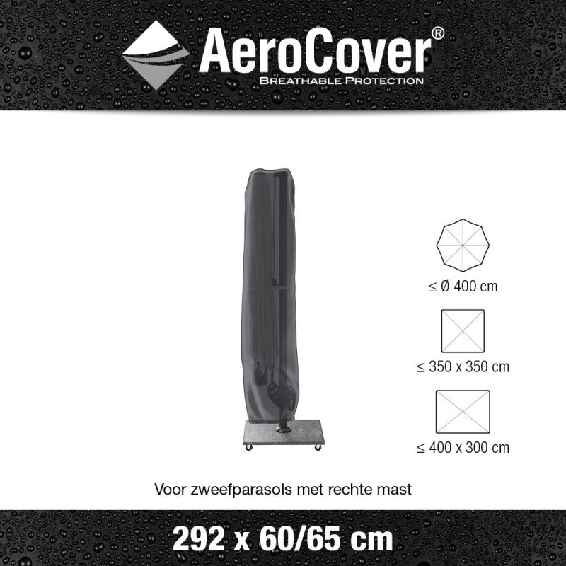 Housse de protection pour parasols déportés 4x3 m - 3