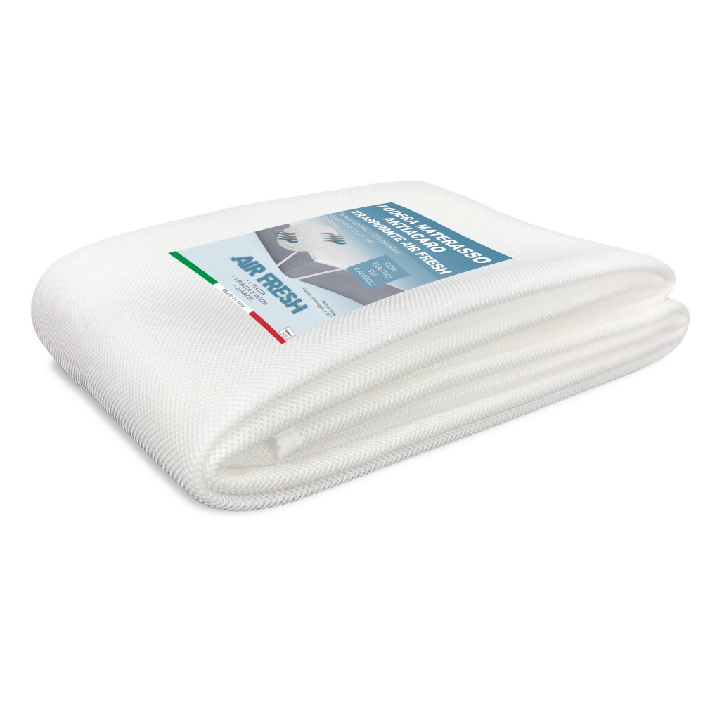 Funda de colchón antiácaros transpirable crossbar air fresh 1 cuadrado
