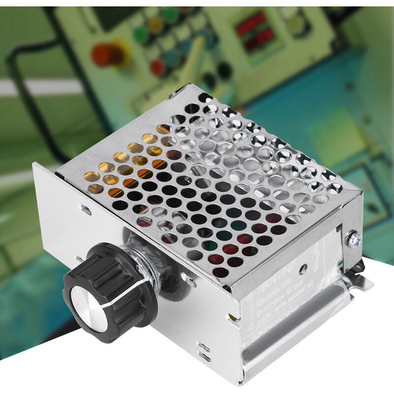 Variateur pour Moteur 220V, Régulateur de Tension AC 4000W, Variateur de Tension 220V, Variateur de Vitesse pour Moteur, Régulateur de Vitesse - 4