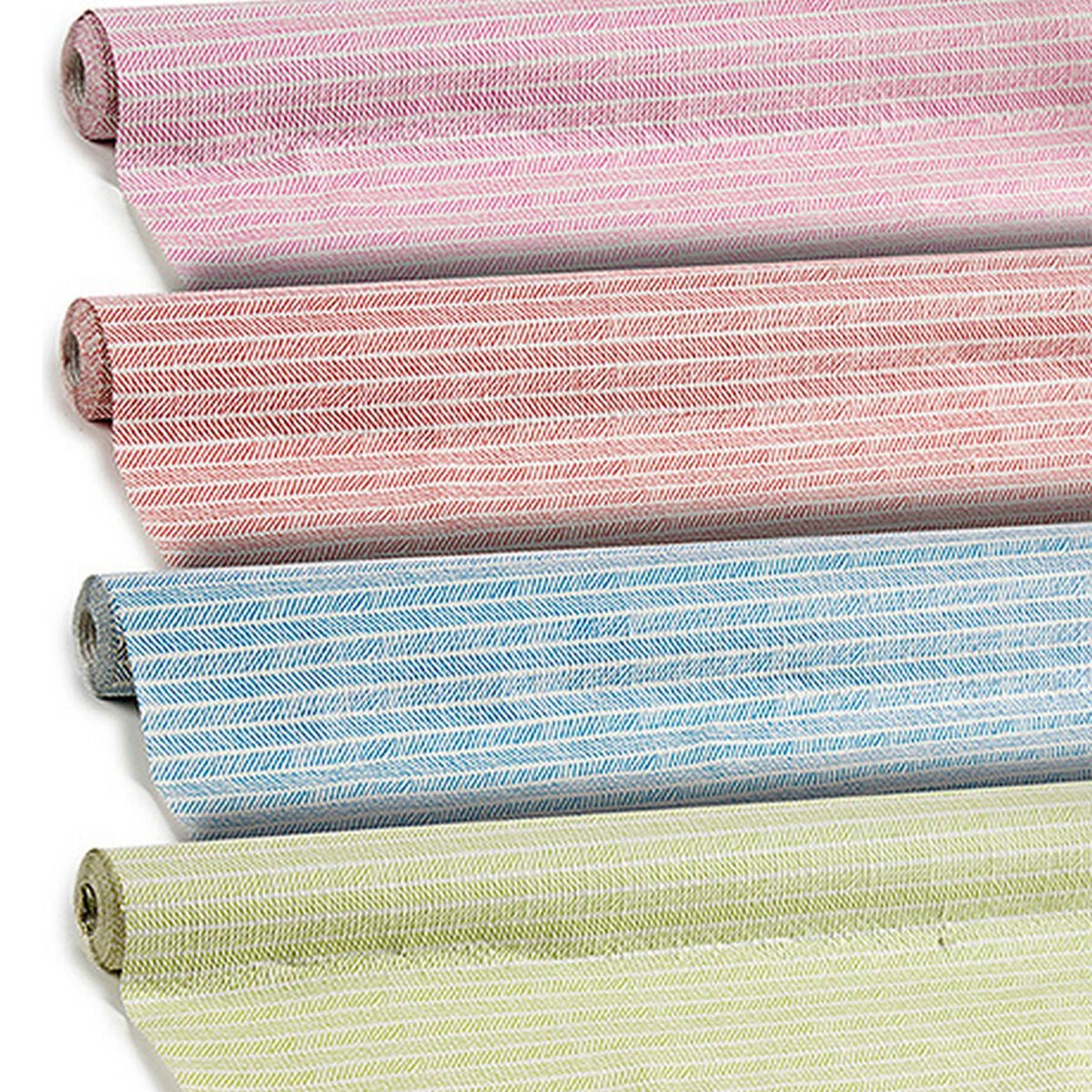 Set de 4 rollos mantel en papel 1x18x5 metros. Surtido 4 colores. 4x4x118 Cm. Color: Multicolor DAM - 2
