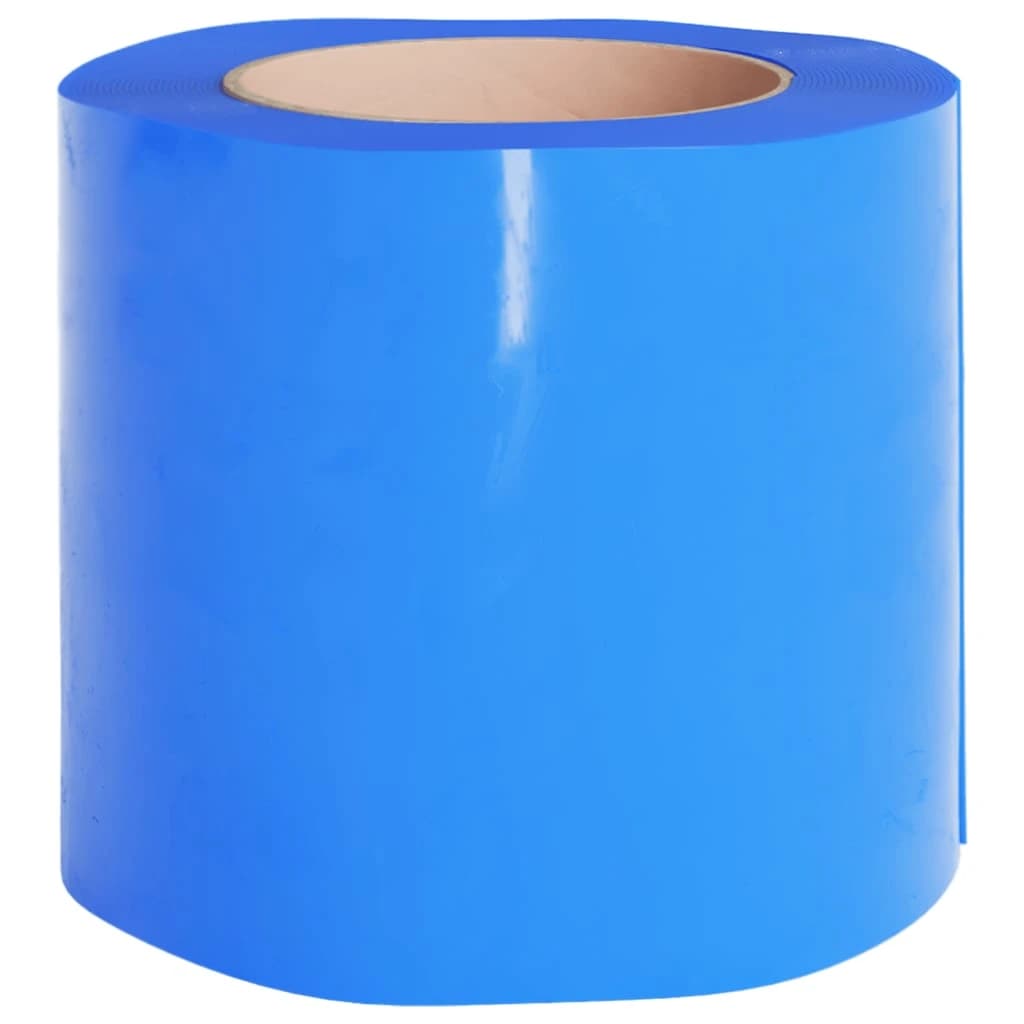 Rideau de porte à lanières - 200 mm x 1,6 mm x 25 m - PVC - Bleu ...