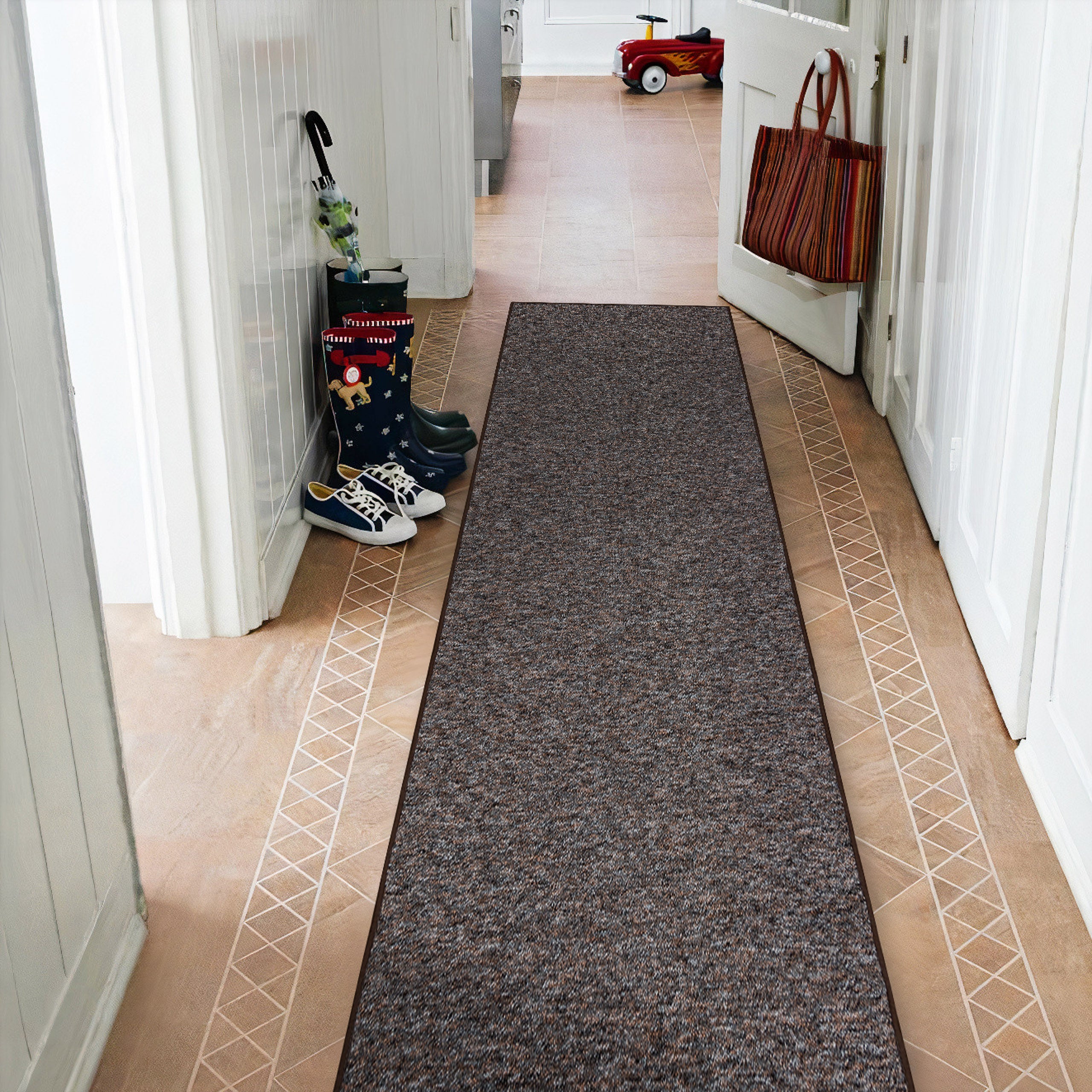 Tapis de couloir SUPERSTAR 310 beige/marron 150x450 cm - 5