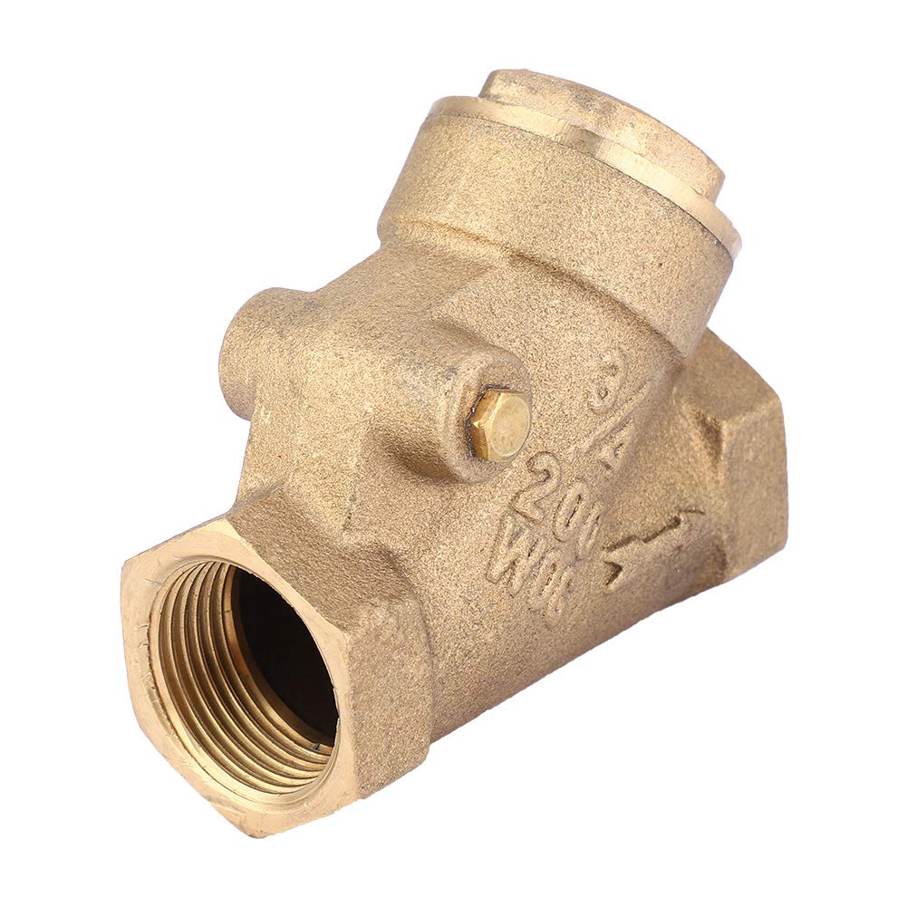 Clapet anti-retour en laiton à filetage NPT 3/4 po Clapet anti-retour unidirectionnel de type Y 1,6 Mpa pour eau et gaz - 2
