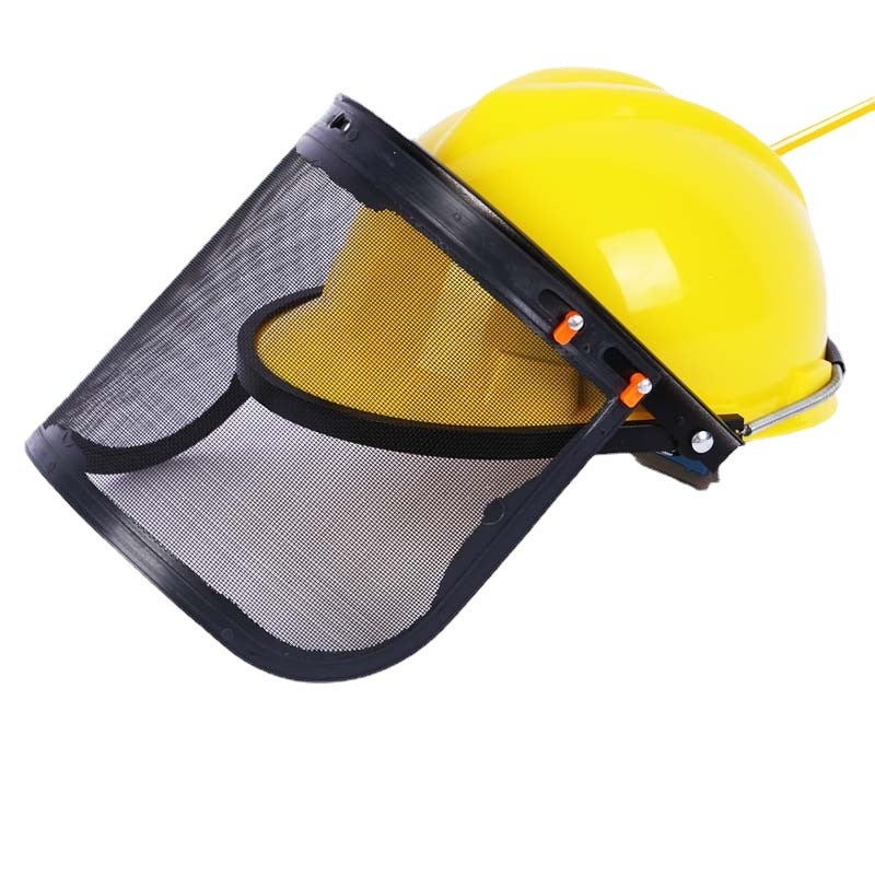 Casque de protection forestier avec visière réglable, idéal pour le jardinage et le bricolage DIY - 8