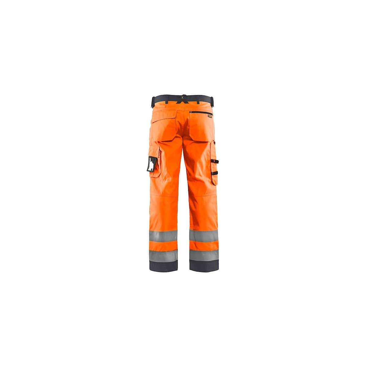 Pantalon artisan haute visibilité Orange fluo/Gris anthracite - Blaklader - Taille 52 - 2