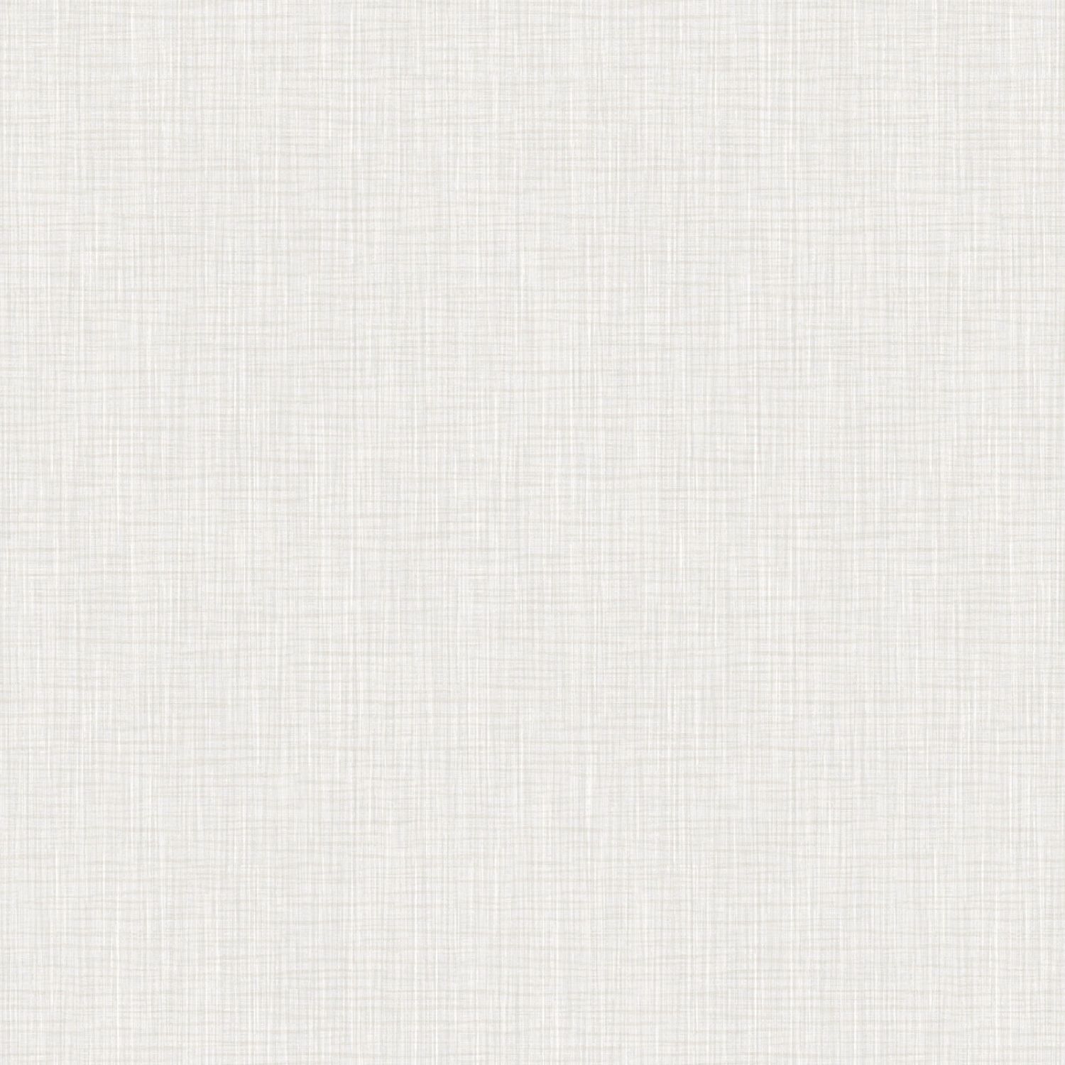 Tapeta lniana tekstura białym - 106 cm x 10 m - ZAMBAITI