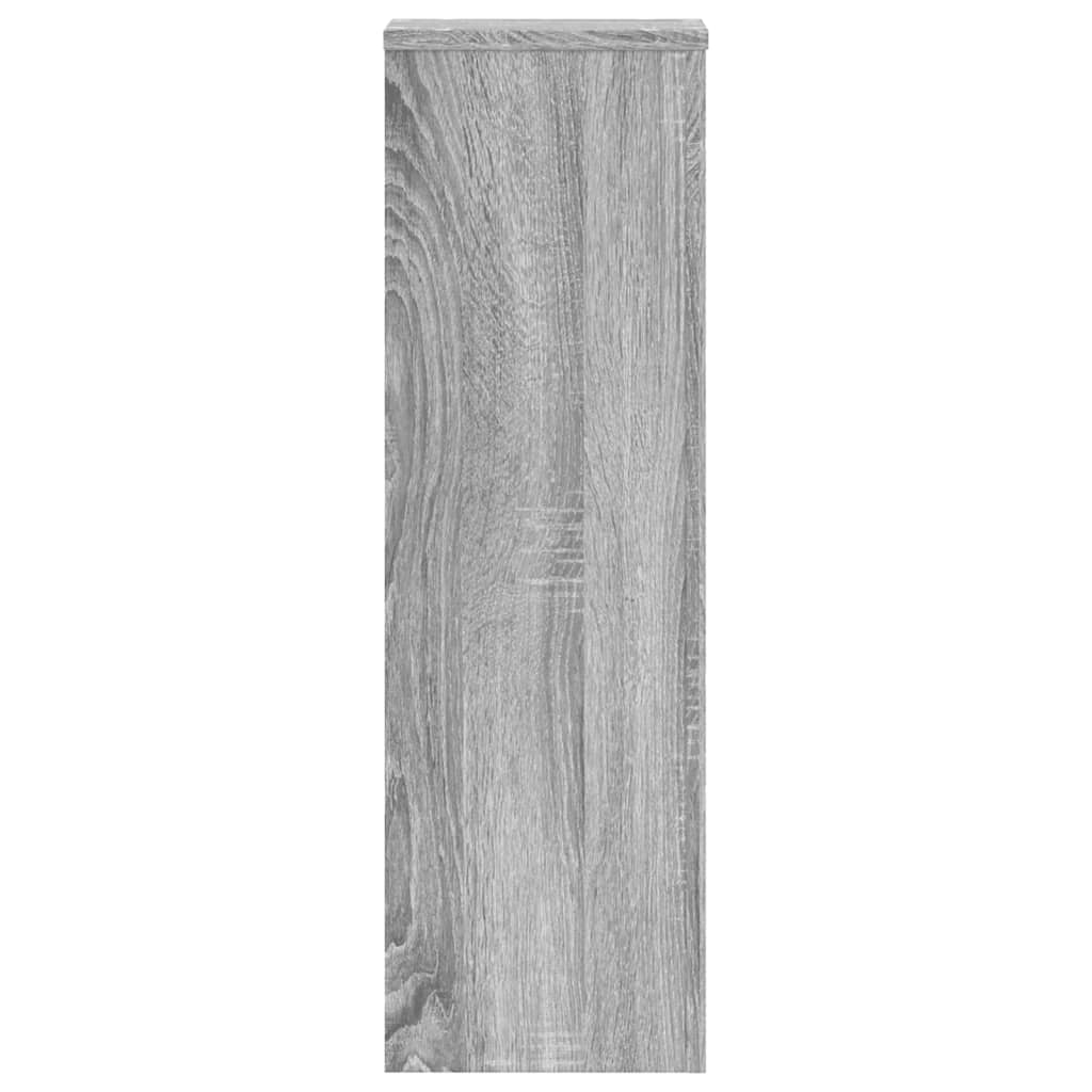 Maison Exclusive - Supports pour plantes 2 pcs sonoma gris bois d'ingénierie - 6