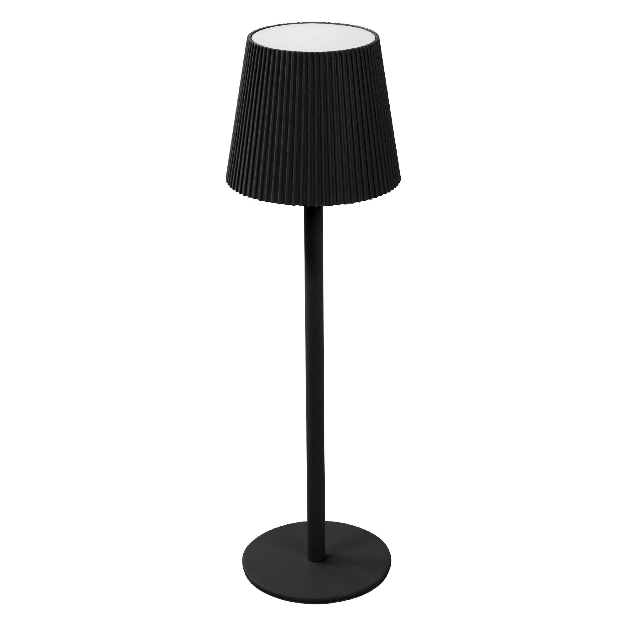 Lámpara De Mesa LED Táctil Inalámbrica - Luz Blanca Cálida Regulable 4 Niveles, Batería Recargable USB-C, 10x36 Cm