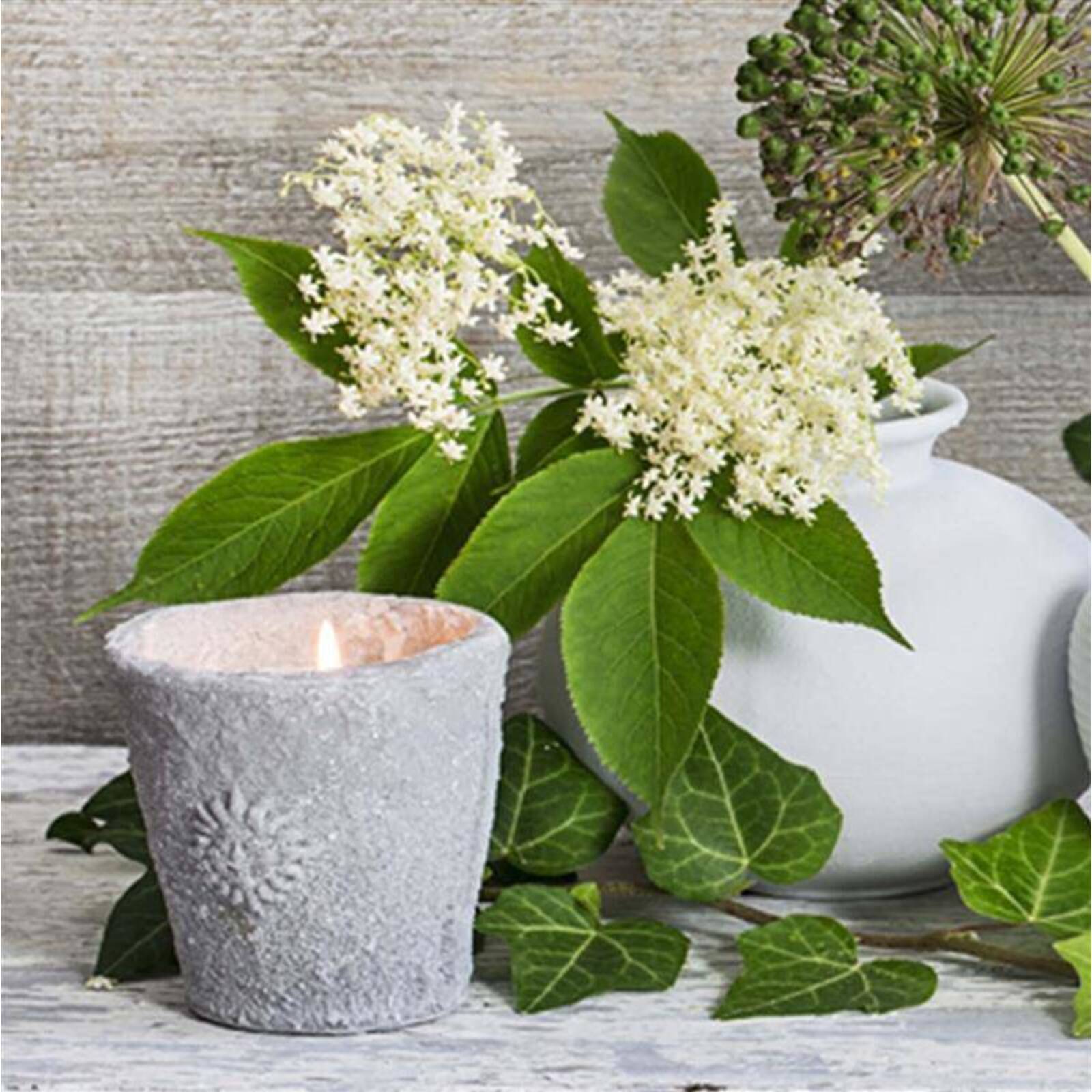 Tableau nature morte rustique dans un cadre shabby chic - 120 x 80 cm - 4