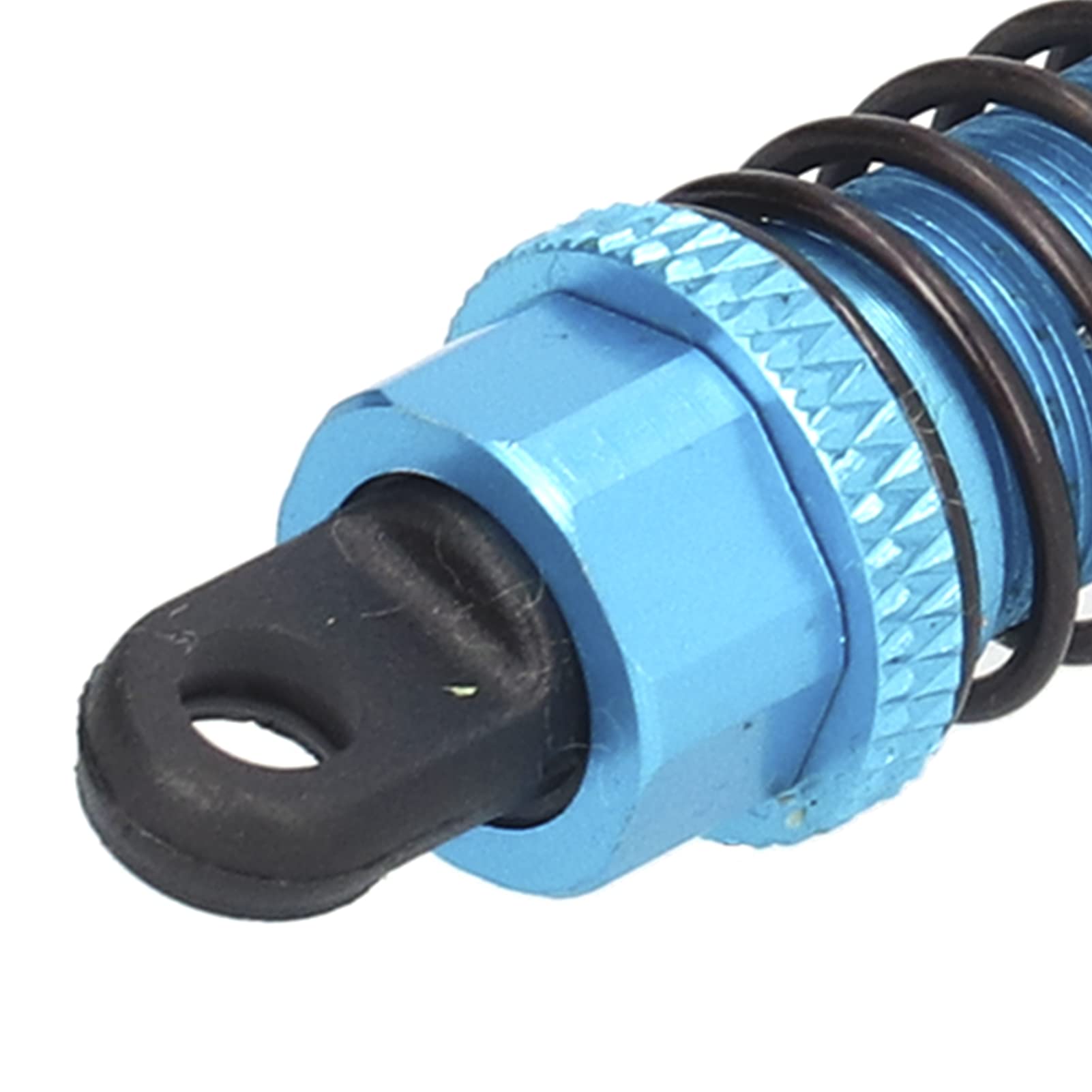 Ammortizzatore in alluminio RC da 2 pezzi 80 mm per parti di aggiornamento per auto TRAXXAS SLASH 2WD RC (blu) - 9