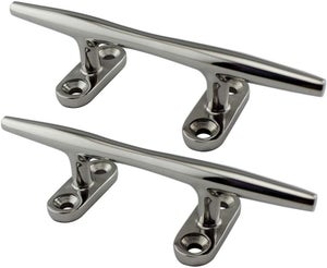 Taquet D'amarrage Bateau 10 Cm – Acier Inoxydable 316, Poli Miroir, Installation Facile, Pour Yacht Et Quai