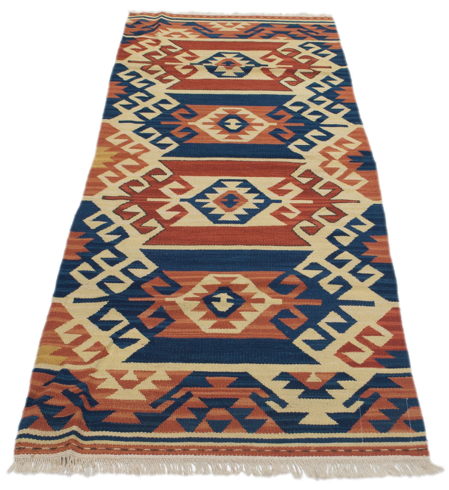 Oryginalny, nowoczesny kilim 198x69 cm
