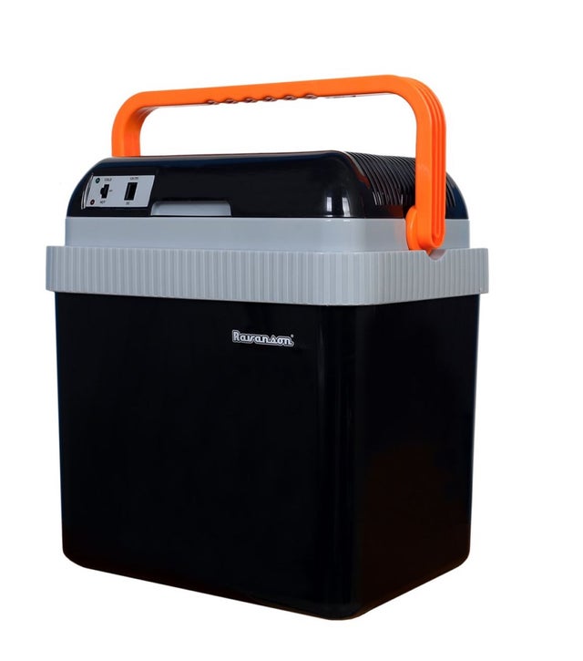 Geladeira de viagem Ravanson CS-24S (398 x 430 x 298 mm; 24l; preto)