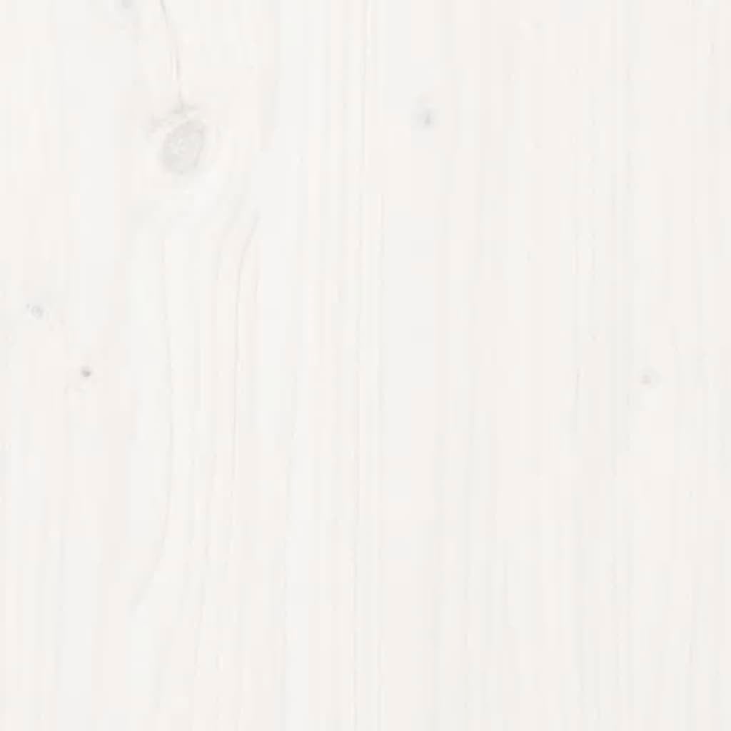 Dessus de table blanc 80x40x2,5 cm bois de pin massif ovale - COMFORTXL - 5
