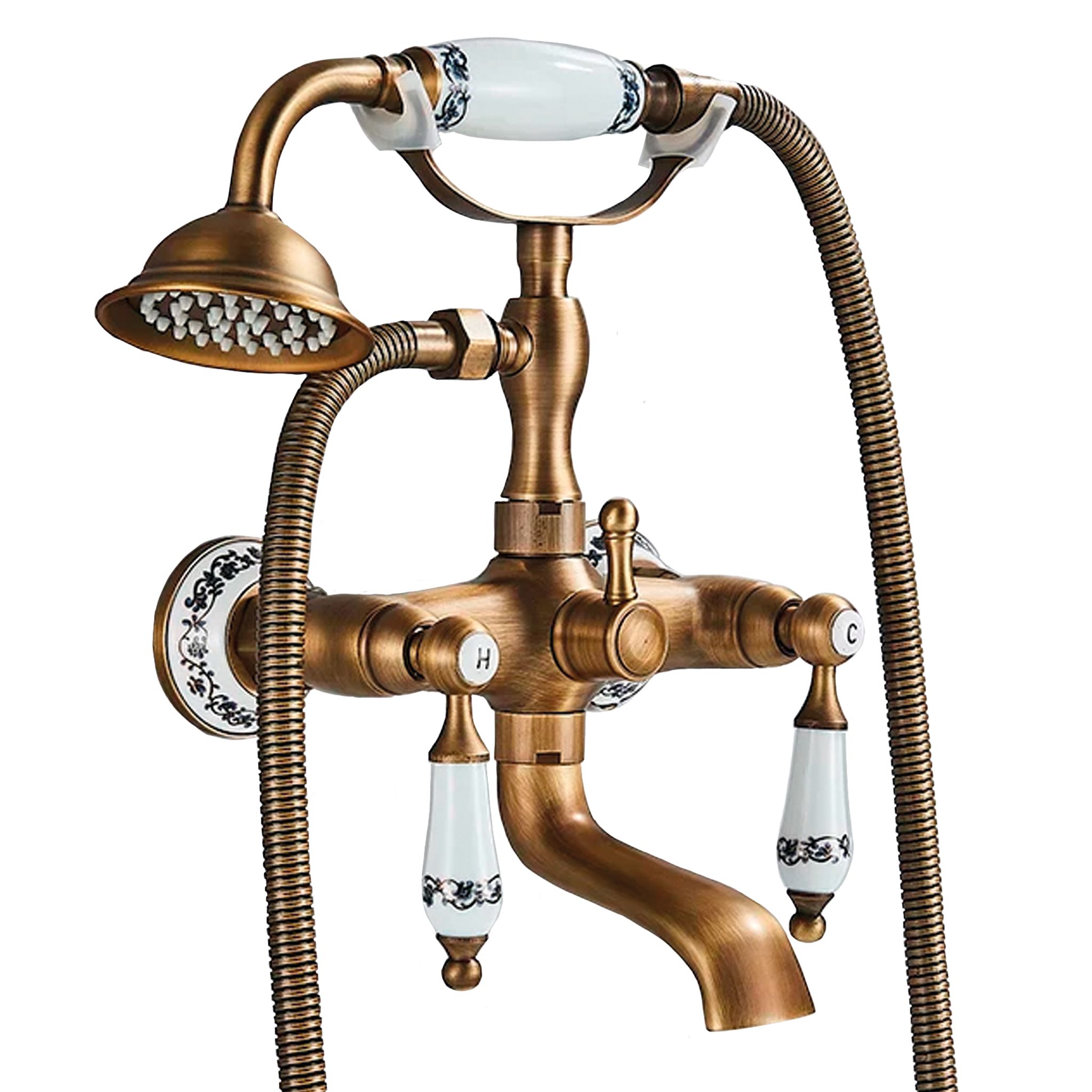 VALAZ Grifo banera retro diseno vintage serie Mijares Leroy Merlin