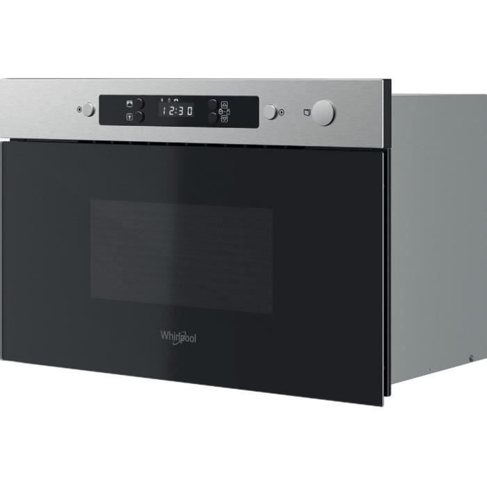 Micro-ondes solo 22l 1300w encastrable noir - Whirlpool MBNA900X - 6