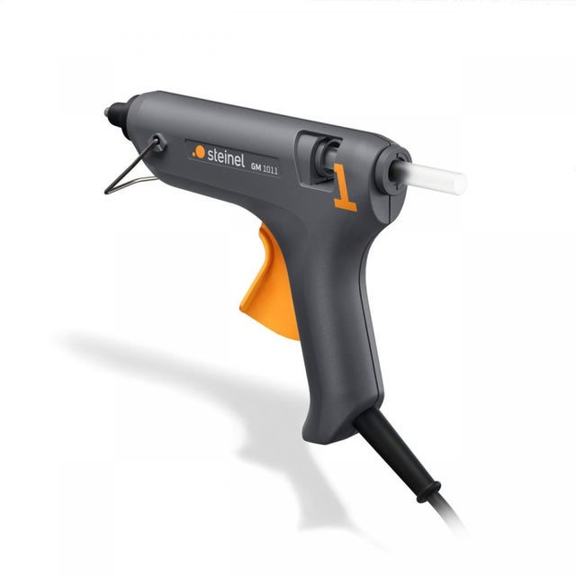 Pistola per colla Steinel GlueMatic 1011, incl. 2x stick di colla di cristallo da 11 mm