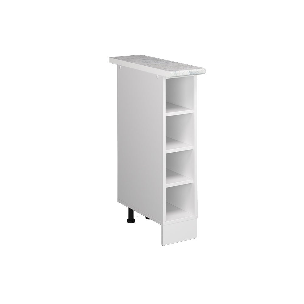 Vicco Półka kuchenna R-Line, Biały, 20 cm , BP Marmur