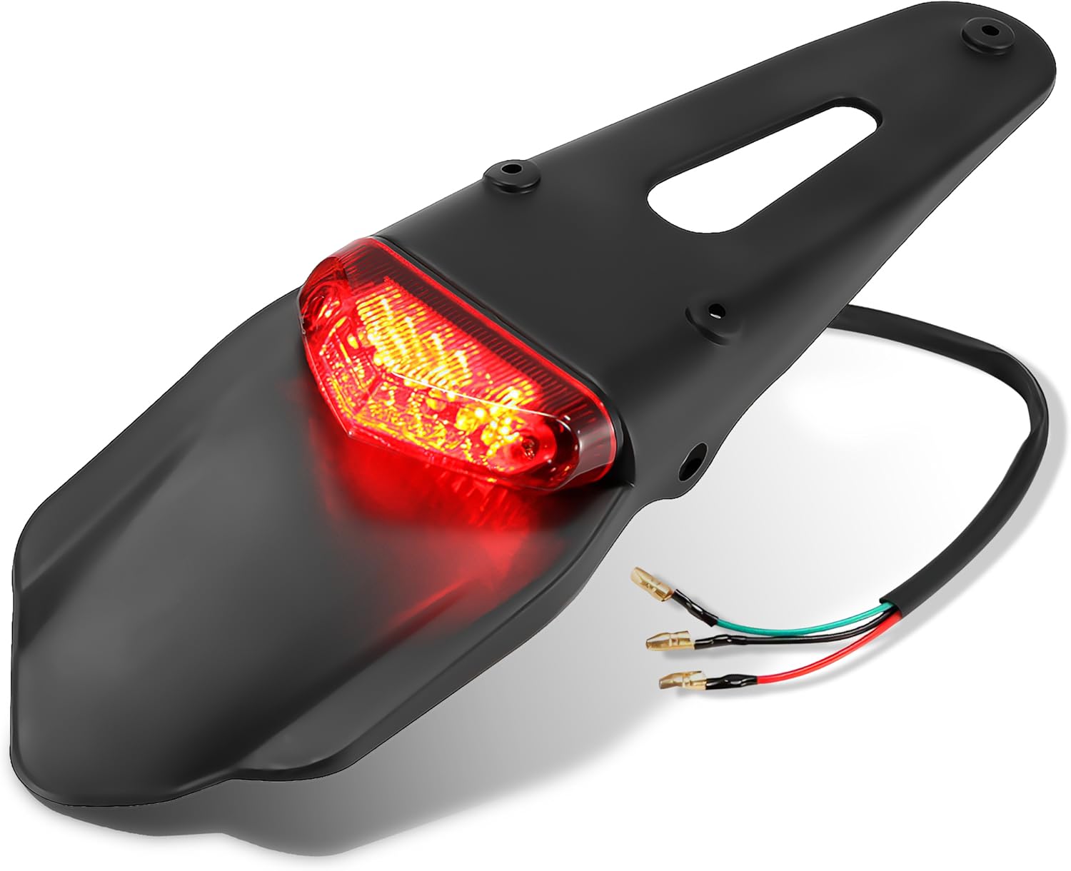 Tylne światło Moto LED czerwone z błotnikiem Tylne światło motocyklowe CRF Błotnik tylnego światła motocyklowego