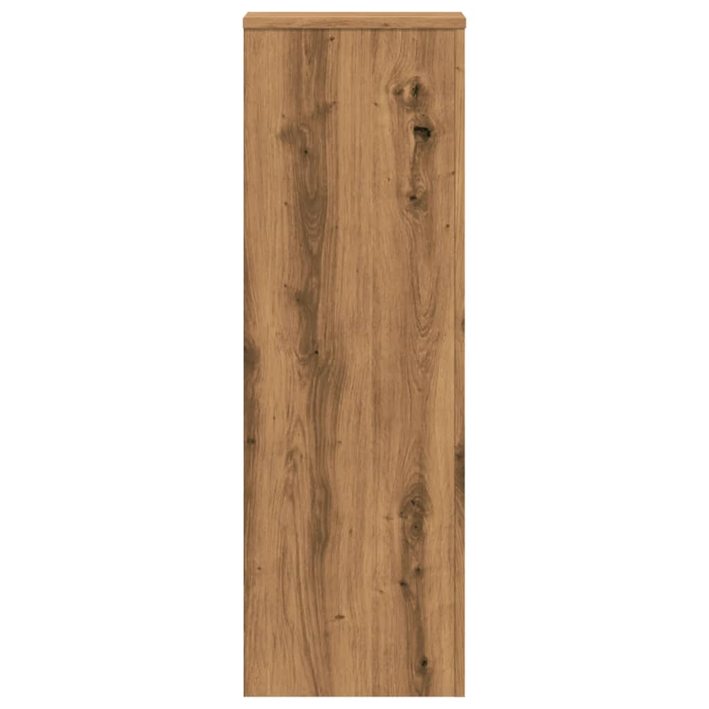 Supports pour plantes 2 pcs chêne artisanal bois d'ingénierie - 4