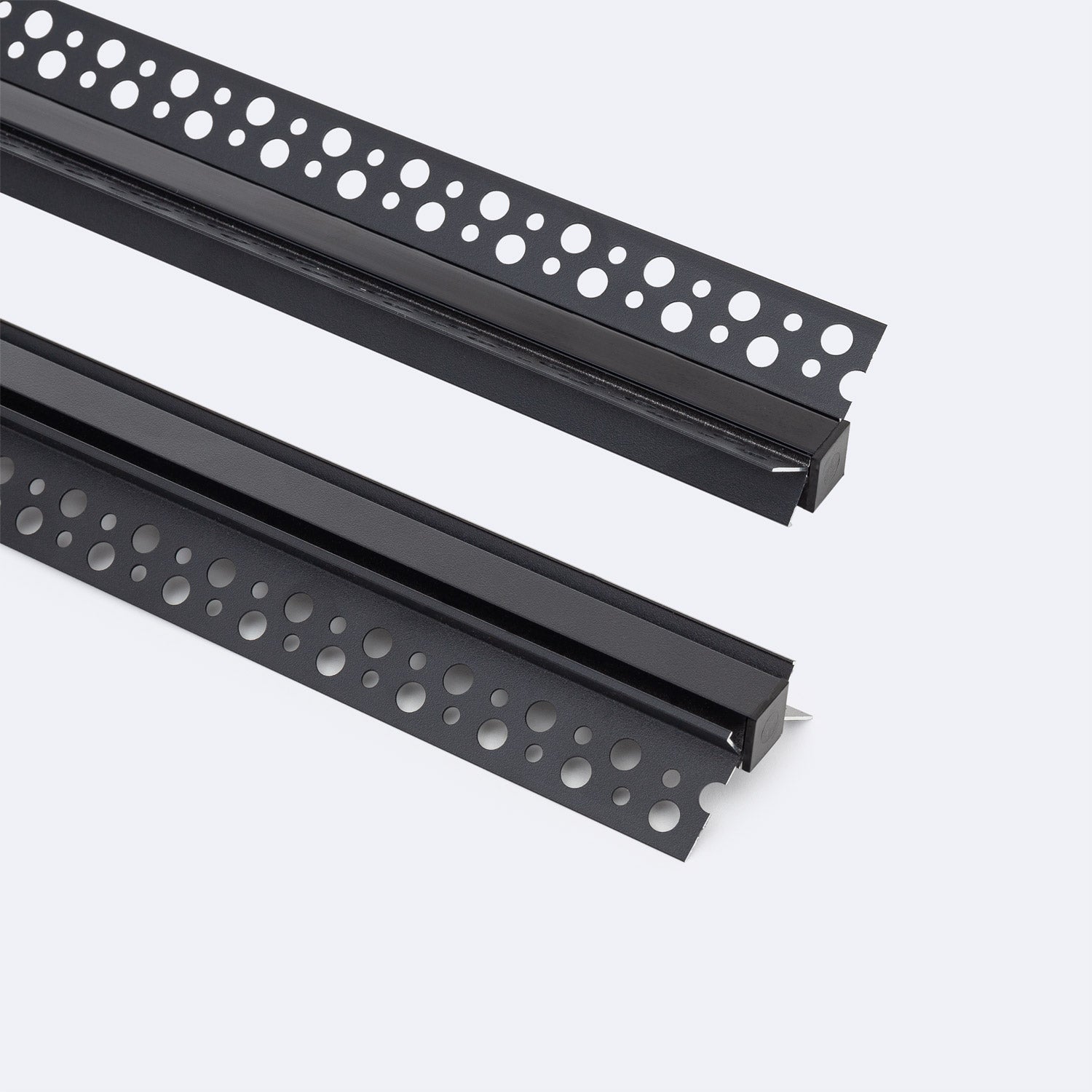 Profilé Aluminium Intégration Plâtre/Placo Angle Intérieur Rubans LED ...