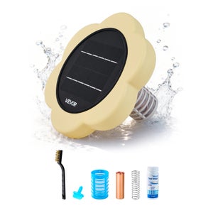 Anodo Di Rame Solare Per Ionizzatore Piscina - Asta Ricambio 100x25mm Per Purificatore D'Acqua - Riduce Cloro E Algae - 6