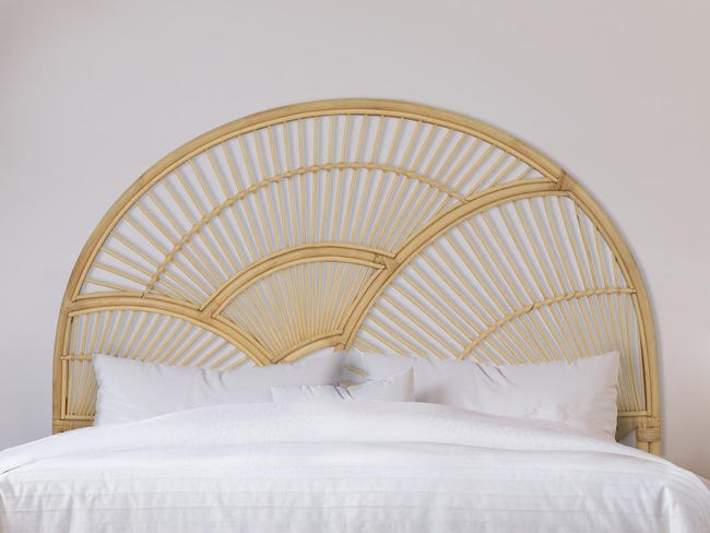 Tête de lit 140 cm - Rotin - Naturel - EFELA | Leroy Merlin