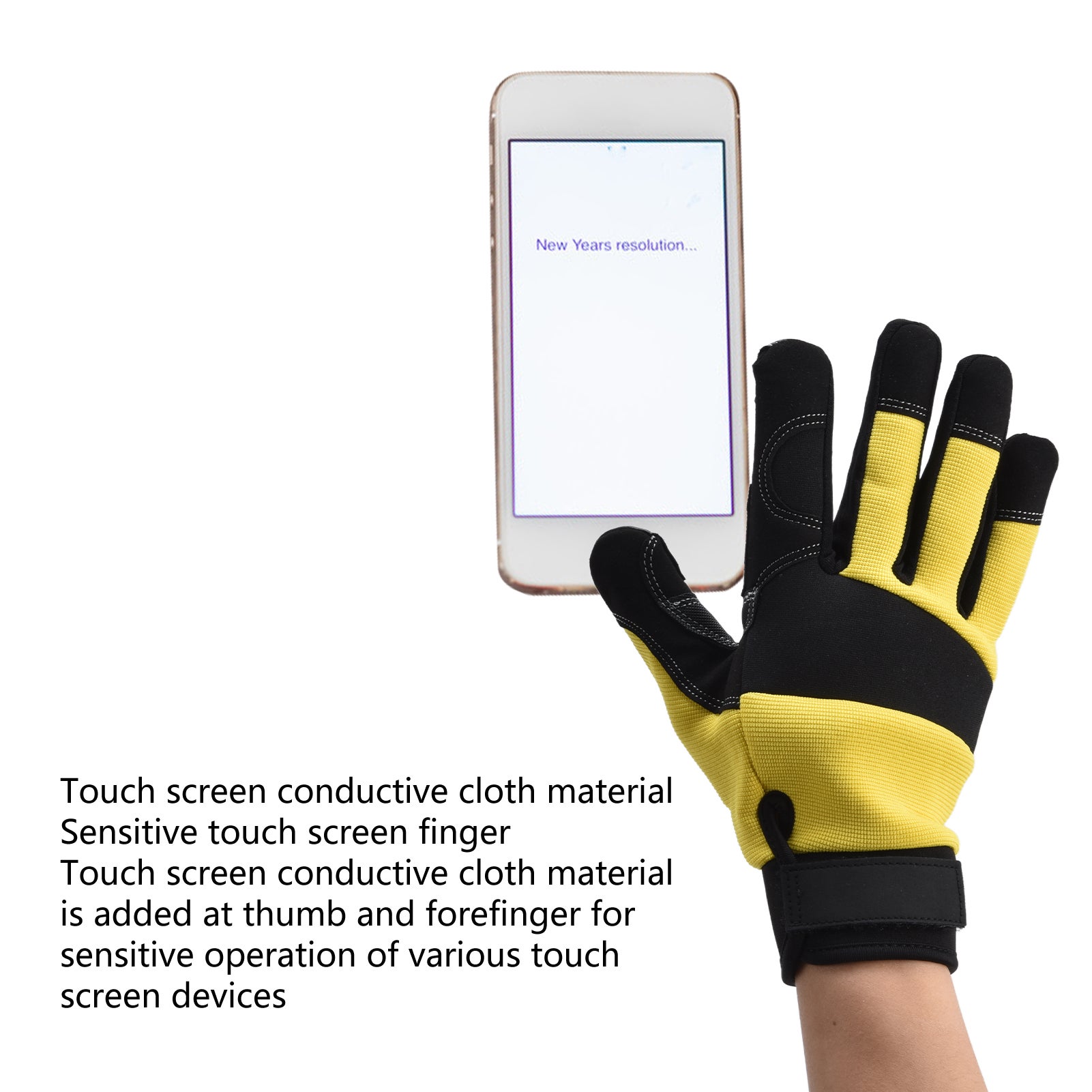 Gants de travail de jardinage, écran tactile, gants de travail de paysage, universels pour la plantation - 4