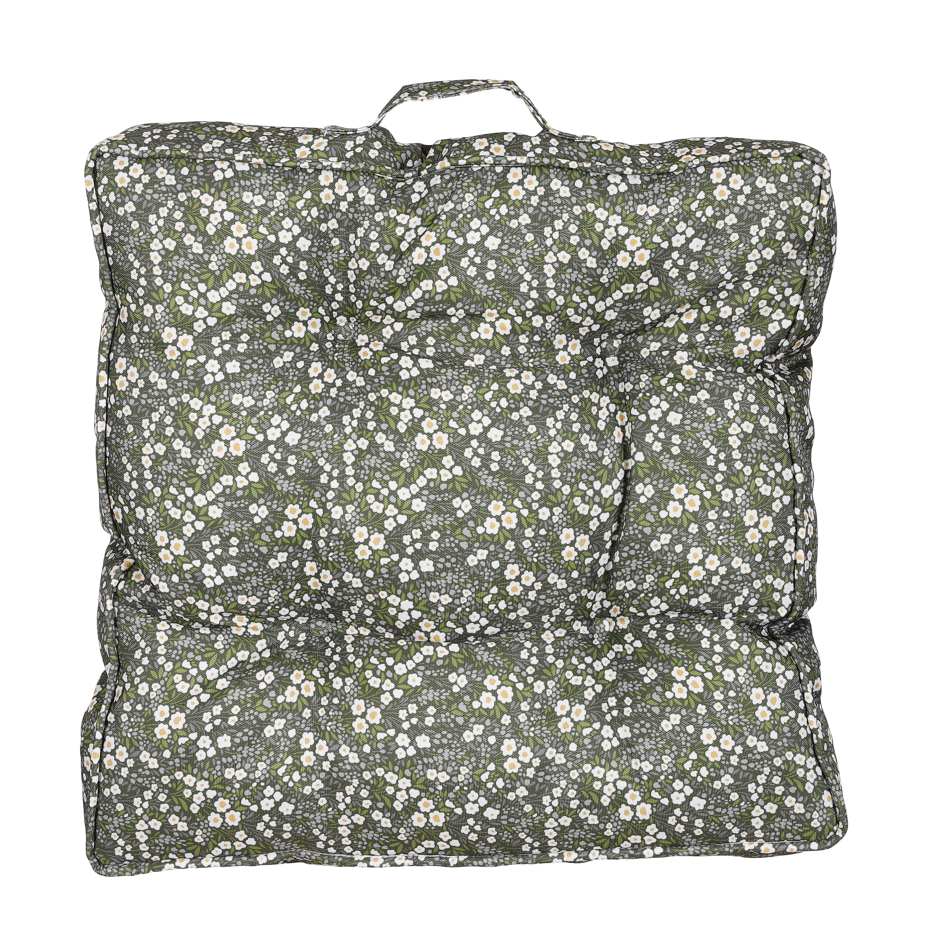 Coussin matelassé landscape canyon bleu Nobodinoz | La Redoute