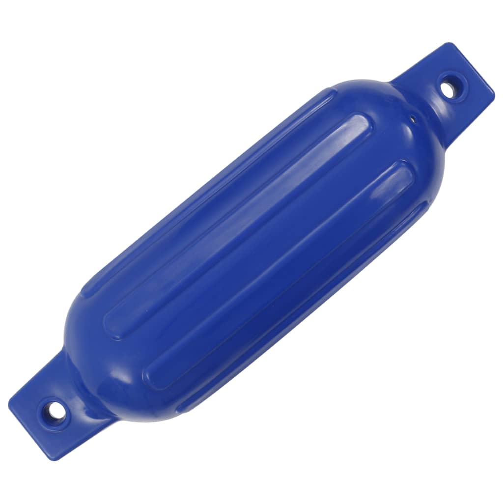 Pare-chocs De Bateau Avec Cordons Élastiques - Protection Jet-Ski Et Quai Noir PVC