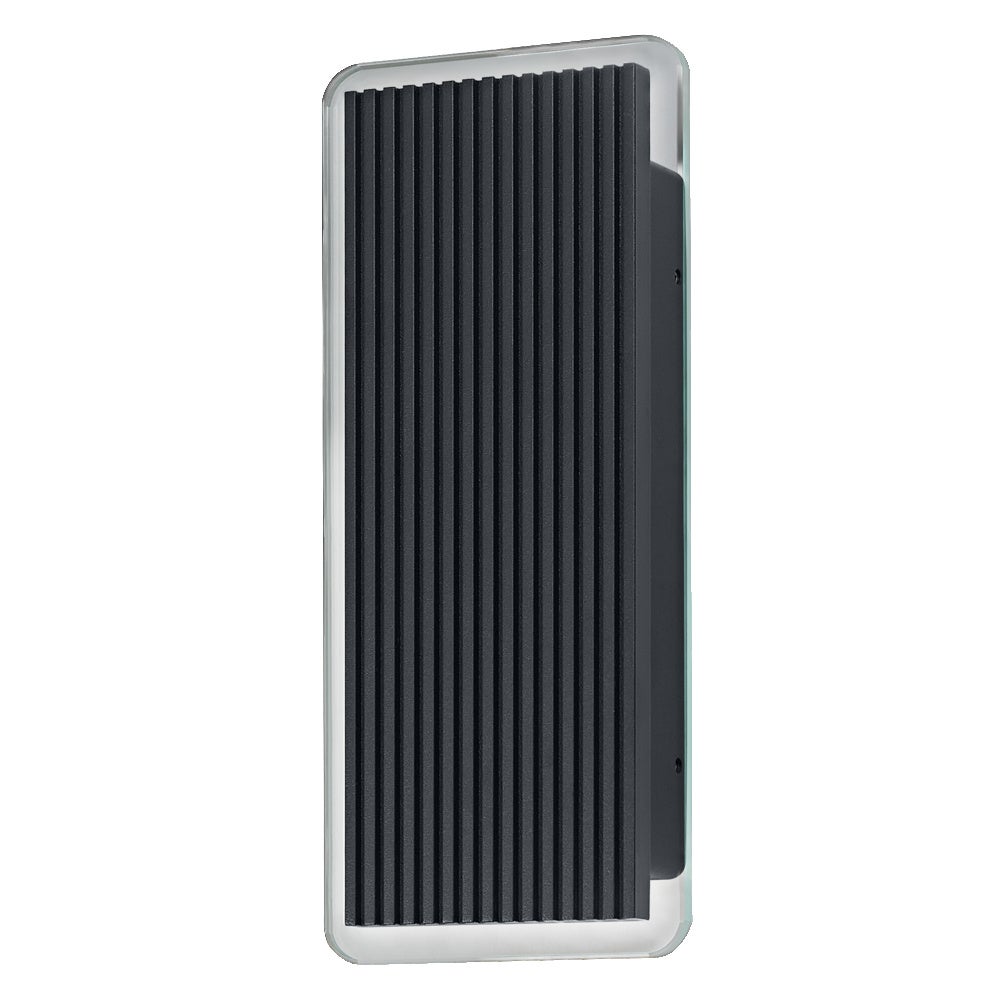 Kinkiet Ogrodowy Osram Lampa Elewacyjna Zewnętrzna LED 6W 480lm 3000K Ciepła biel Szary IP54 1 szt.