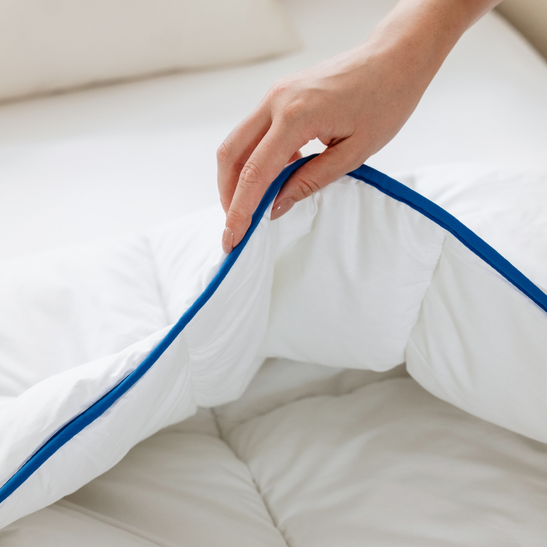 Couette été coton et polyester 240x260 épais 3cm - 5