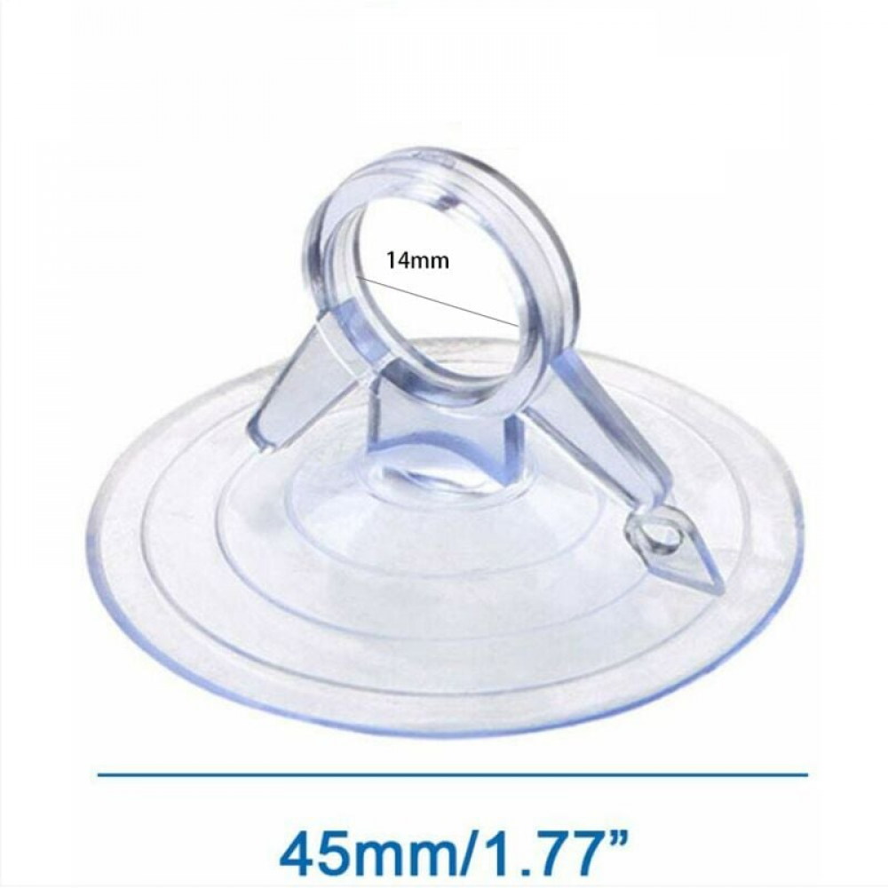20 Ventose In Plastica, Trasparenti, Senza Gancio, A Forma Di Fungo Per Uso Esterno Cucina Bagno Finestra Specchio 74089052