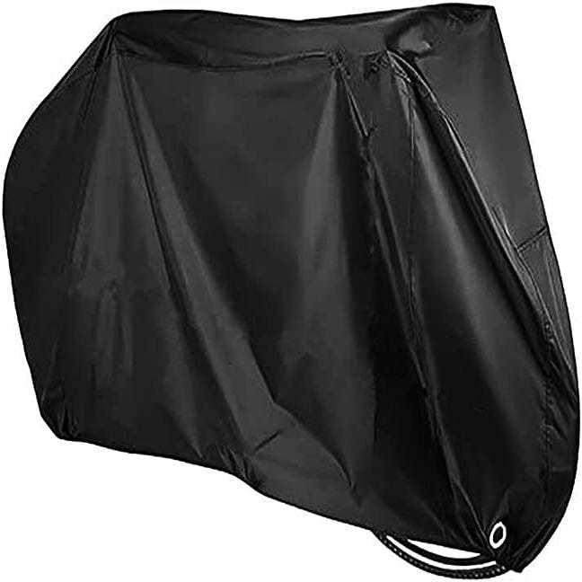 Housse De Vélo étanche Pour 2 Vélos - Nylon 190T Anti-pluie, Poussière Et UV - Idéale Rangement Extérieur Ou Voyage