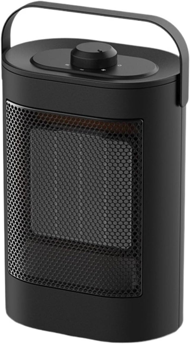 La Couleur Noire Chauffage électrique Portable, Prise Murale, Pour