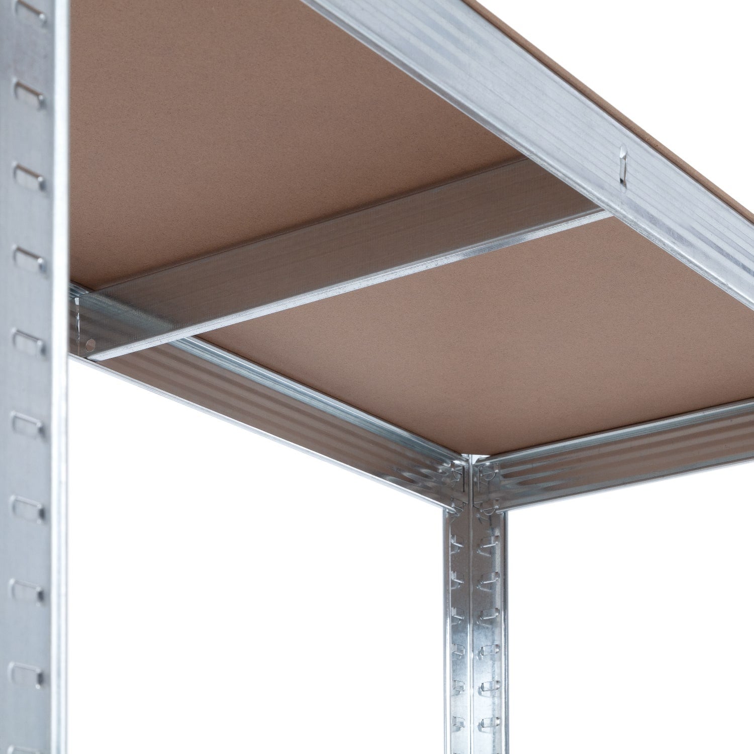 MegaPack 10 Prateleiras Modulares Metálicas com 5 Prateleiras 875kg Prata 90x40x180cm 7house - 5