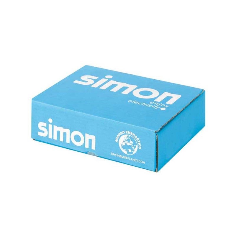 Kit de boîte murale de surface ou encastrée pour 3 éléments doubles avec 2 prises doubles et 2 plaques 1 RJ45 blanc Simon 500 Cima - 4