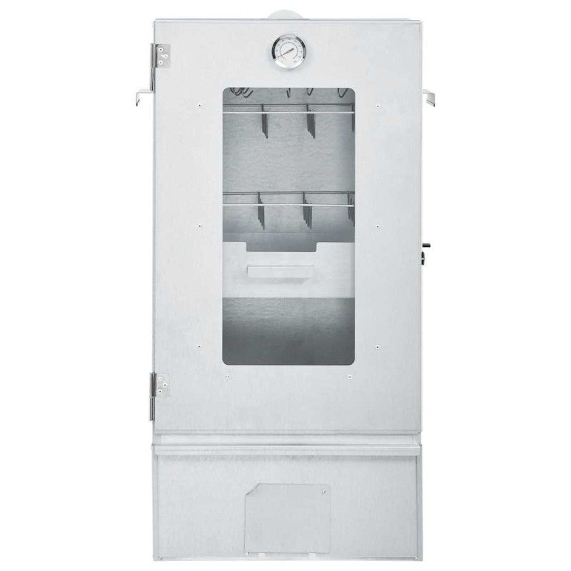 Fumoir de four à BBQ avec 1 kg de copeaux de bois 44,5x29x83 cm - 2