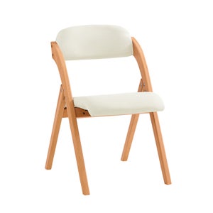 Chaise Enfant En Bambou Relaxdays RUSTICO - Design Blanc Et Naturel - Pour Chambre Ou Déco - 50x28,5x28 Cm