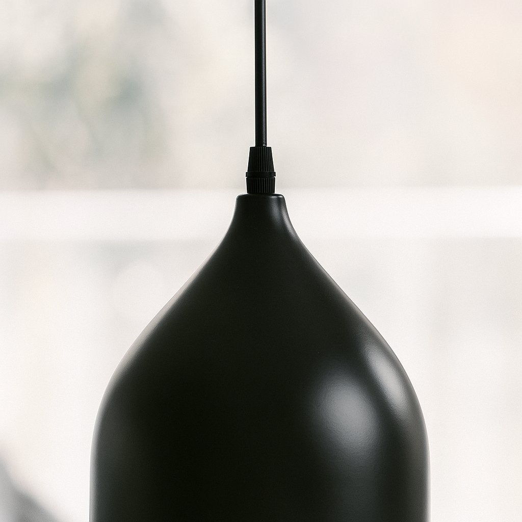 Lampa wisząca sufitowa Como 1-punktowa E27 120 cm IP20 stal czarna MasterLED - 2