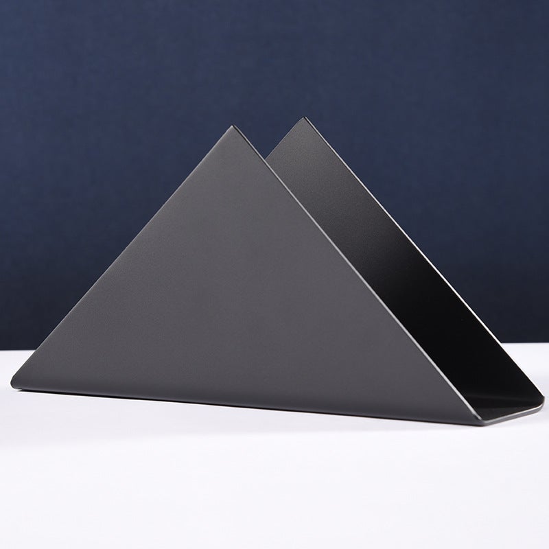 Paluplus Portatovaglioli in Metallo, Misura 12x12 cm Dispenser per tovaglioli da cocktail, Resistente ai graffi, Ideale per Cucina, Bar e Ristorante -666F (Nero